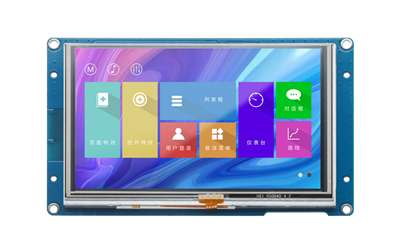 5 tuuman UART-näyttö